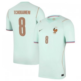 Frankrike Tchouameni 8 Fotbollströjor Borta tröja World Cup 2026 Kortärmad