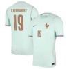 Frankrike Theo Hernandez 19 Fotbollströjor Borta tröja World Cup 2026 Kortärmad