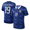 Frankrike Theo Hernandez 19 Fotbollströjor Hemma tröja World Cup 2026 Kortärmad