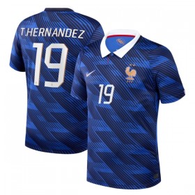Frankrike Theo Hernandez 19 Fotbollströjor Hemma tröja World Cup 2026 Kortärmad