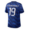 Frankrike Theo Hernandez 19 Fotbollströjor Hemma tröja World Cup 2026 Kortärmad