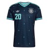 Tyskland Gnabry 20 Fotbollströjor Borta tröja World Cup 2026 Kortärmad