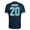 Tyskland Gnabry 20 Fotbollströjor Borta tröja World Cup 2026 Kortärmad