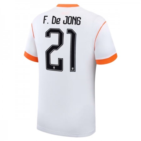 Nederländerna F. De Jong 21 Fotbollströjor Borta tröja World Cup 2026 Kortärmad