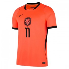 Nederländerna Gakpo 11 Fotbollströjor Hemma tröja World Cup 2026 Kortärmad