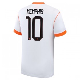 Nederländerna Memphis 10 Fotbollströjor Borta tröja World Cup 2026 Kortärmad