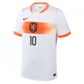 Nederländerna Memphis 10 Fotbollströjor Borta tröja World Cup 2026 Kortärmad