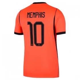 Nederländerna Memphis 10 Fotbollströjor Hemma tröja World Cup 2026 Kortärmad