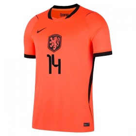 Nederländerna Reijnders 14 Fotbollströjor Hemma tröja World Cup 2026 Kortärmad