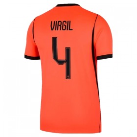 Nederländerna Virgil 4 Fotbollströjor Hemma tröja World Cup 2026 Kortärmad