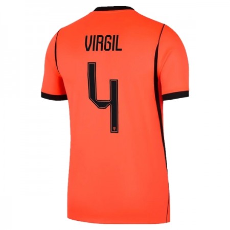 Nederländerna Virgil 4 Fotbollströjor Hemma tröja World Cup 2026 Kortärmad