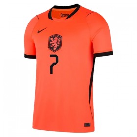 Nederländerna Xavi 7 Fotbollströjor Hemma tröja World Cup 2026 Kortärmad