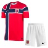 Norge Fotbollströjor Barn Hemma tröja World Cup 2026 Kortärmad