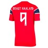 Norge Haaland 9 Fotbollströjor Barn Hemma tröja World Cup 2026 Kortärmad