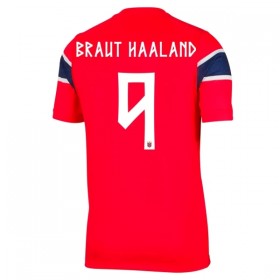 Norge Haaland 9 Fotbollströjor Hemma tröja World Cup 2026 Kortärmad