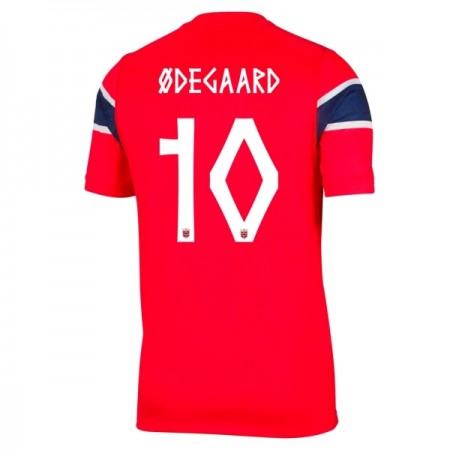 Norge Odegaard 10 Fotbollströjor Hemma tröja World Cup 2026 Kortärmad