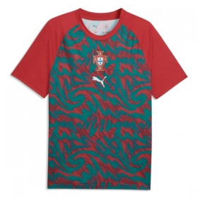 Portugal Pre-Match Fotbollströjor World Cup 2026 Röd Kortärmad