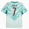 Portugal Ronaldo 7 Fotbollströjor Barn Borta tröja World Cup 2026 Kortärmad