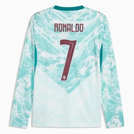 Portugal Ronaldo 7 Fotbollströjor Borta tröja World Cup 2026 Långärmad