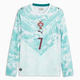 Portugal Ronaldo 7 Fotbollströjor Borta tröja World Cup 2026 Långärmad