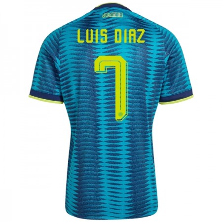 Colombia Luis Diaz 7 Fotbollströjor Borta tröja World Cup 2026 Kortärmad