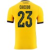 Ecuador Caicedo 23 Fotbollströjor Hemma tröja World Cup 2026 Kortärmad
