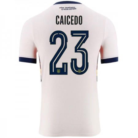 Ecuador Caicedo 23 Fotbollströjor Tredje tröja World Cup 2026 Kortärmad