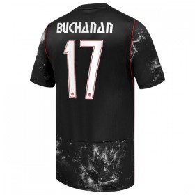 Kanada Buchanan 17 Fotbollströjor Borta tröja World Cup 2026 Kortärmad