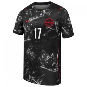 Kanada Buchanan 17 Fotbollströjor Borta tröja World Cup 2026 Kortärmad