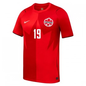 Kanada Davies 19 Fotbollströjor Hemma tröja World Cup 2026 Kortärmad