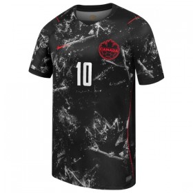 Kanada J. David 10 Fotbollströjor Borta tröja World Cup 2026 Kortärmad
