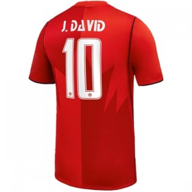 Kanada J. David 10 Fotbollströjor Hemma tröja World Cup 2026 Kortärmad