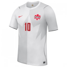 Kanada J. David 10 Fotbollströjor Tredje tröja World Cup 2026 Kortärmad