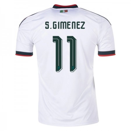 Mexiko S.Gimenez 11 Fotbollströjor Borta tröja World Cup 2026 Kortärmad