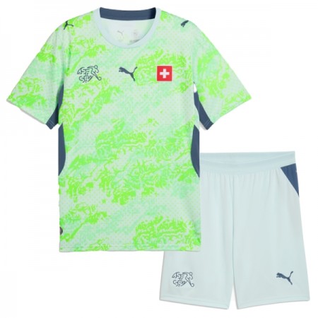 Schweiz Fotbollströjor Barn Borta tröja World Cup 2026 Kortärmad