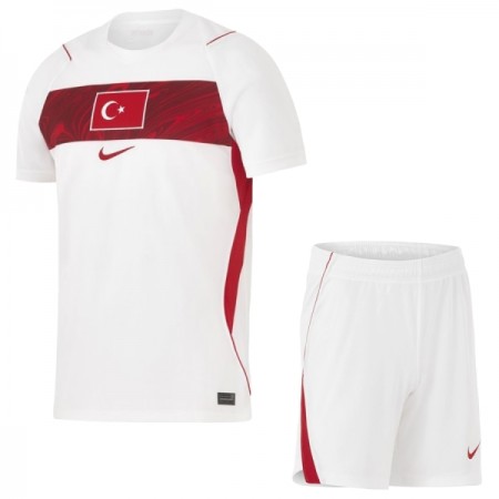 Turkiet Fotbollströjor Barn Borta tröja World Cup 2026 Kortärmad