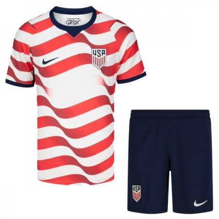 USA Fotbollströjor Barn Hemma tröja World Cup 2026 Kortärmad