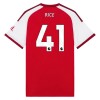 Arsenal Rice 41 Fotbollströjor Hemma tröja 2026-27 Kortärmad