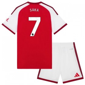 Arsenal Saka 7 Fotbollströjor Barn Hemma tröja 2026-27 Kortärmad