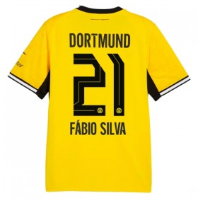 Borussia Dortmund Fabio Silva 21 Fotbollströjor Hemma tröja 2026-27 Kortärmad