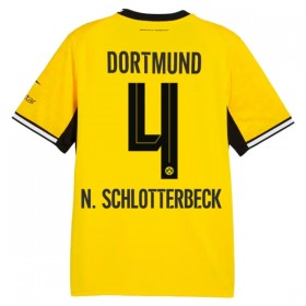 Borussia Dortmund N. Schlotterbeck 4 Fotbollströjor Hemma tröja 2026-27 Kortärmad