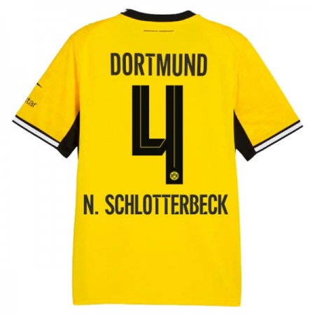 Borussia Dortmund N. Schlotterbeck 4 Fotbollströjor Hemma tröja 2026-27 Kortärmad
