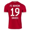 FC Bayern München Davies 19 Fotbollströjor Hemma tröja 2026-27 Kortärmad