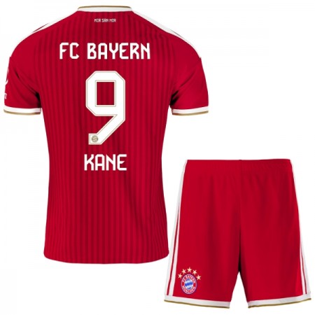 FC Bayern München Kane 9 Fotbollströjor Barn Hemma tröja 2026-27 Kortärmad