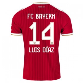 FC Bayern München Luis Diaz 14 Fotbollströjor Hemma tröja 2026-27 Kortärmad