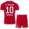 FC Bayern München Musiala 10 Fotbollströjor Barn Hemma tröja 2026-27 Kortärmad