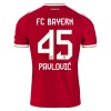 FC Bayern München Pavlovic 45 Fotbollströjor Hemma tröja 2026-27 Kortärmad