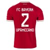FC Bayern München Upamecano 2 Fotbollströjor Hemma tröja 2026-27 Kortärmad
