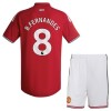 Manchester United B. Fernandes 8 Fotbollströjor Barn Hemma tröja 2026-27 Kortärmad
