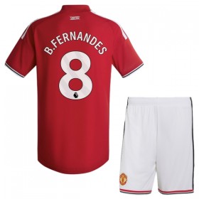 Manchester United B. Fernandes 8 Fotbollströjor Barn Hemma tröja 2026-27 Kortärmad